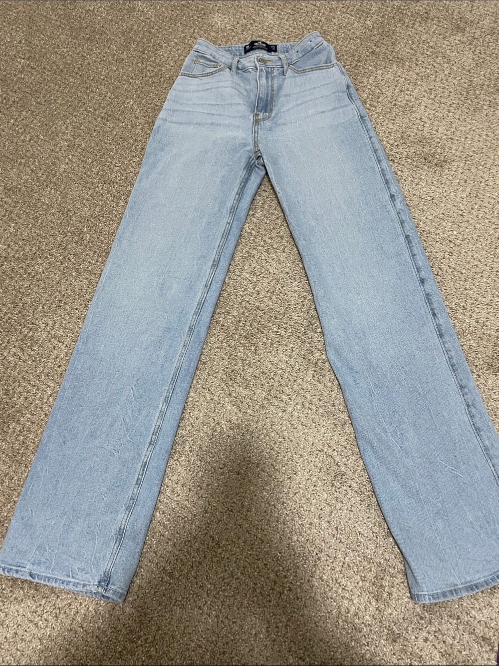 Hollister Ultra High-Rise Dad Jean - Hollister Vintage Stretch W 24 - L 31